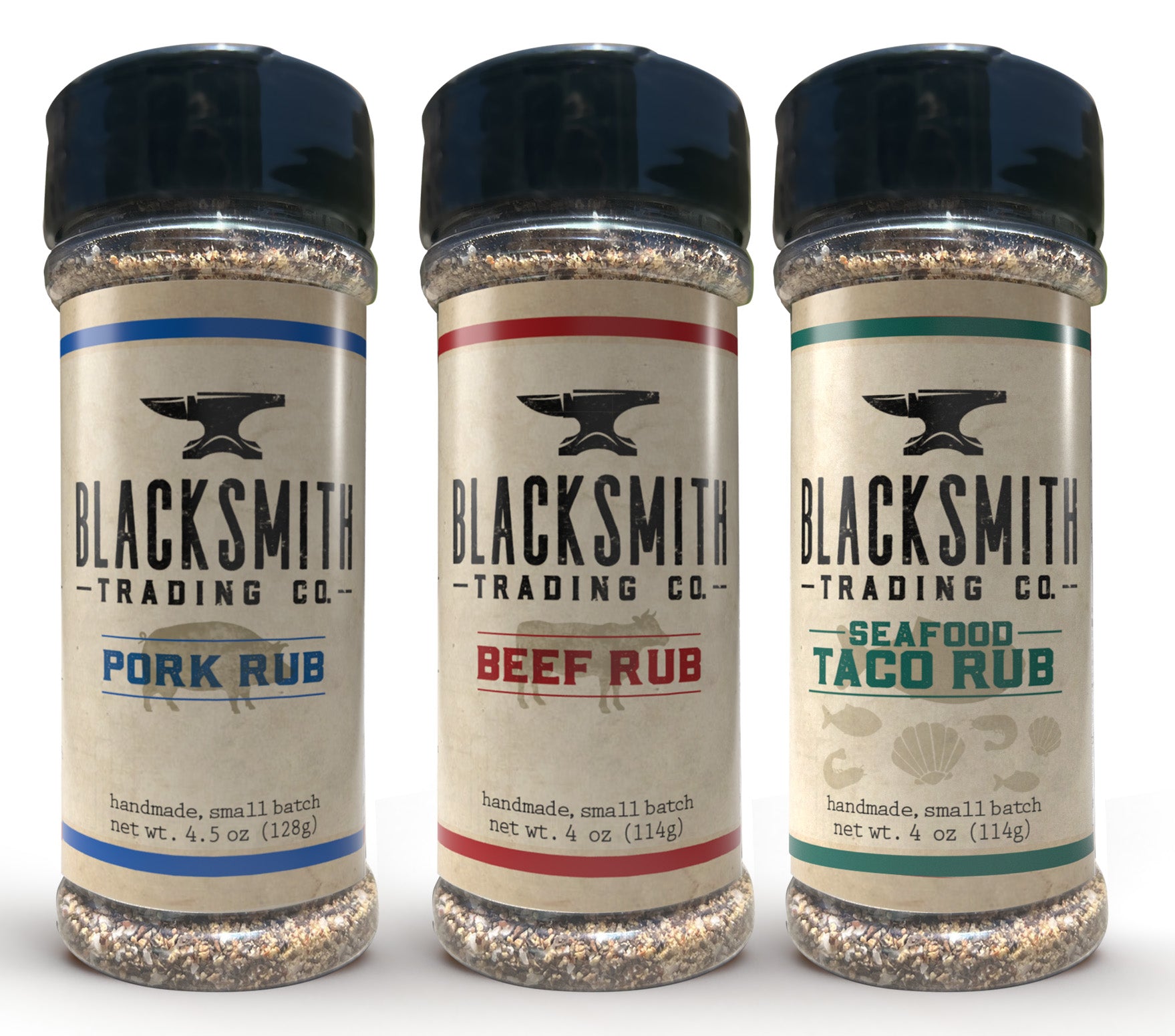 BBQ Rub 3-Pack Shaker