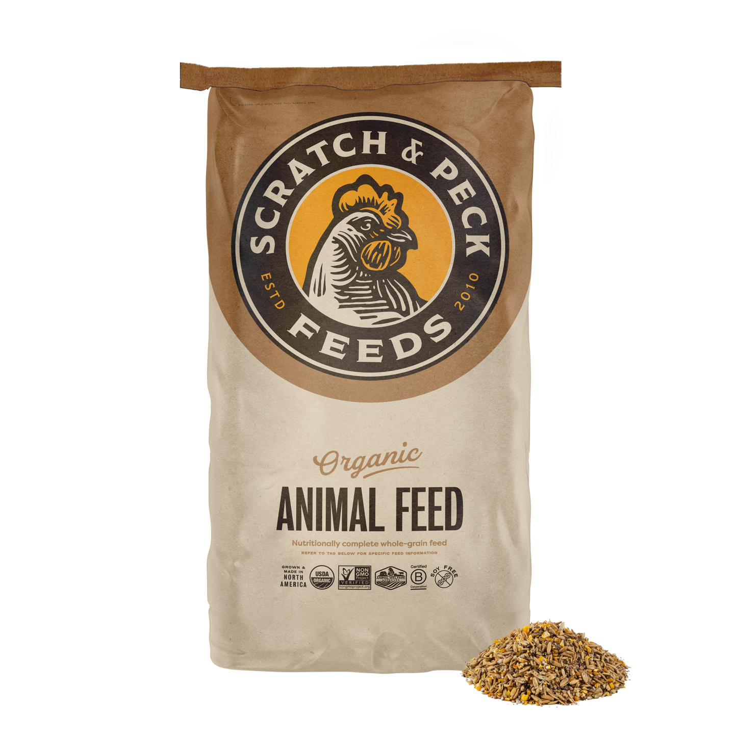 Scratch & Peck - Organic Sheep Grower Mash