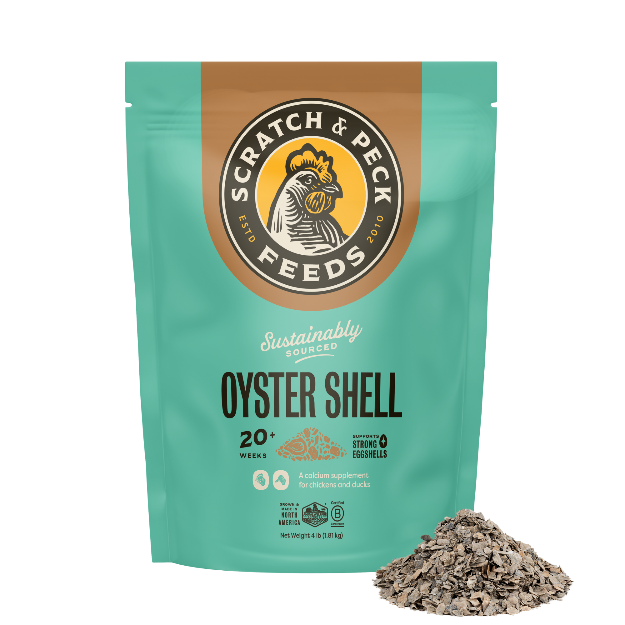 Scratch & Peck - Oyster Shell