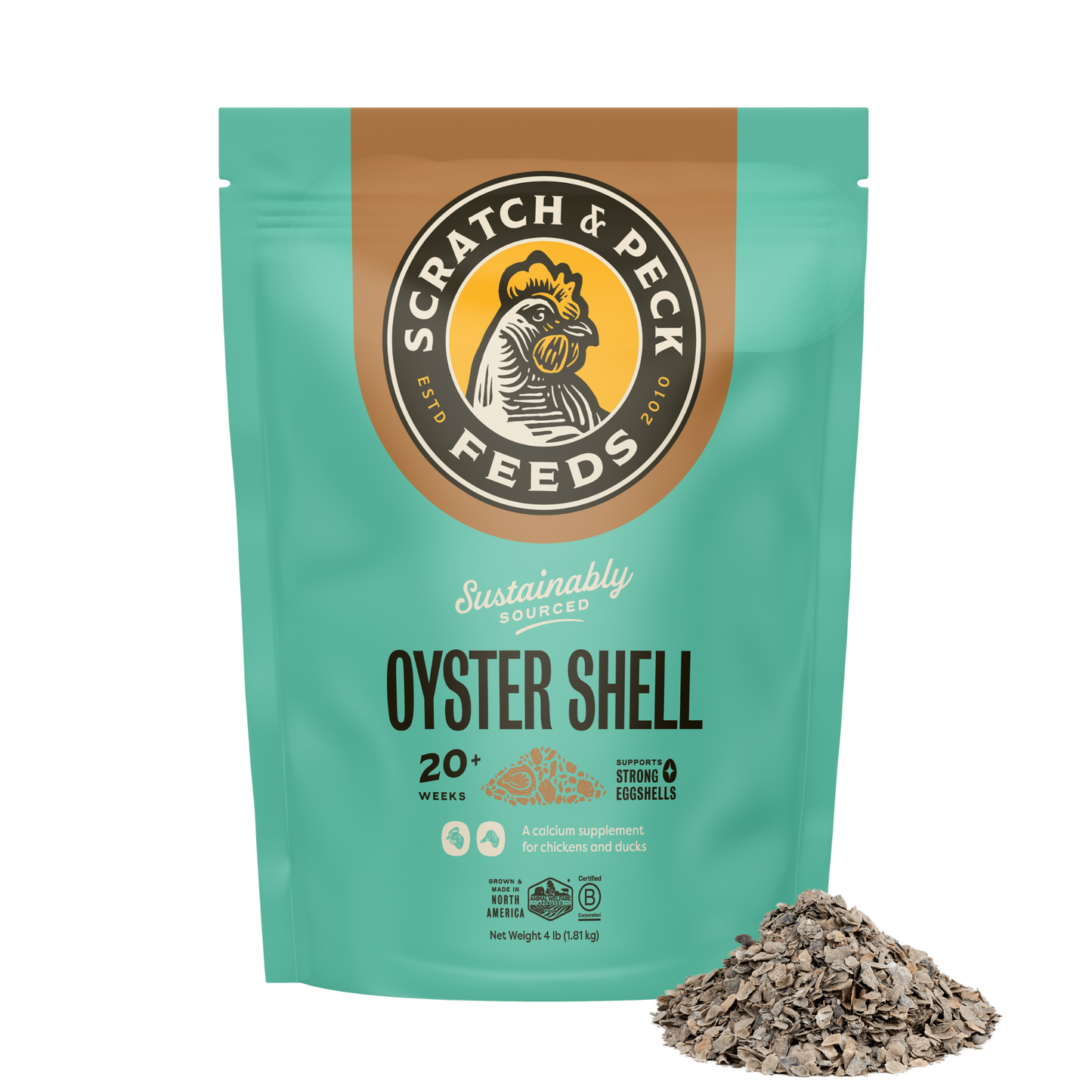 Scratch & Peck - Oyster Shell