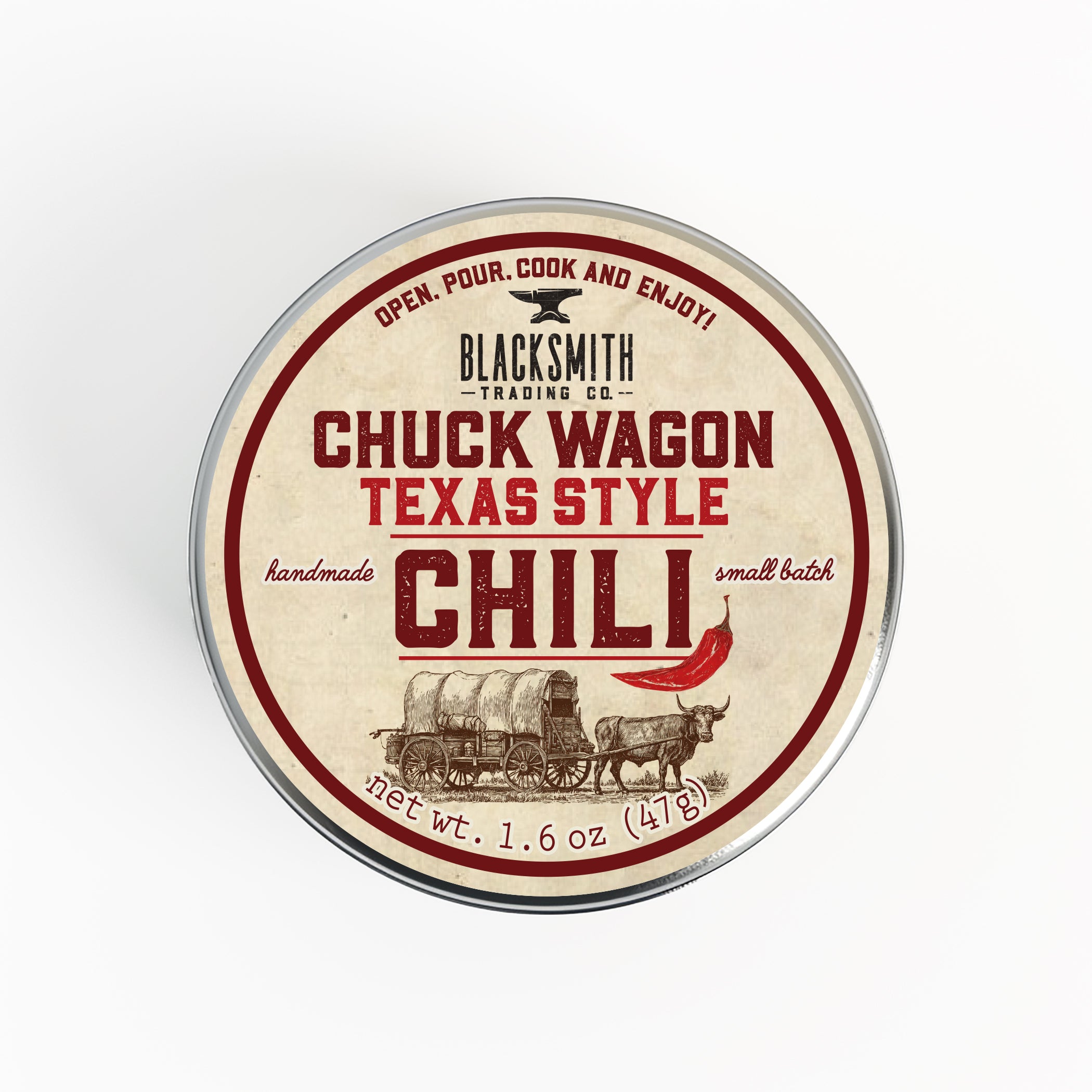 Chuck Wagon Texas Style Chili