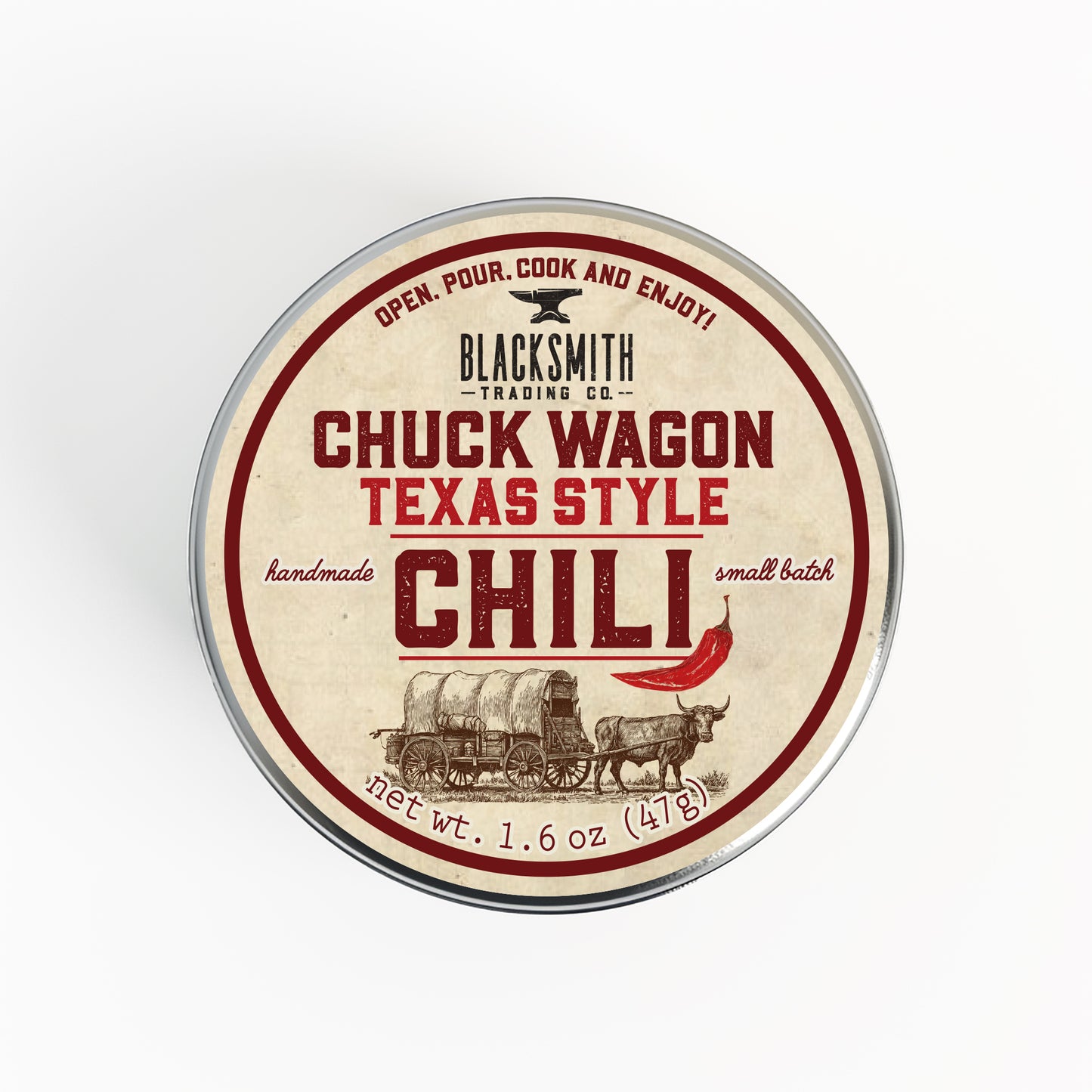 Chuck Wagon Texas Style Chili