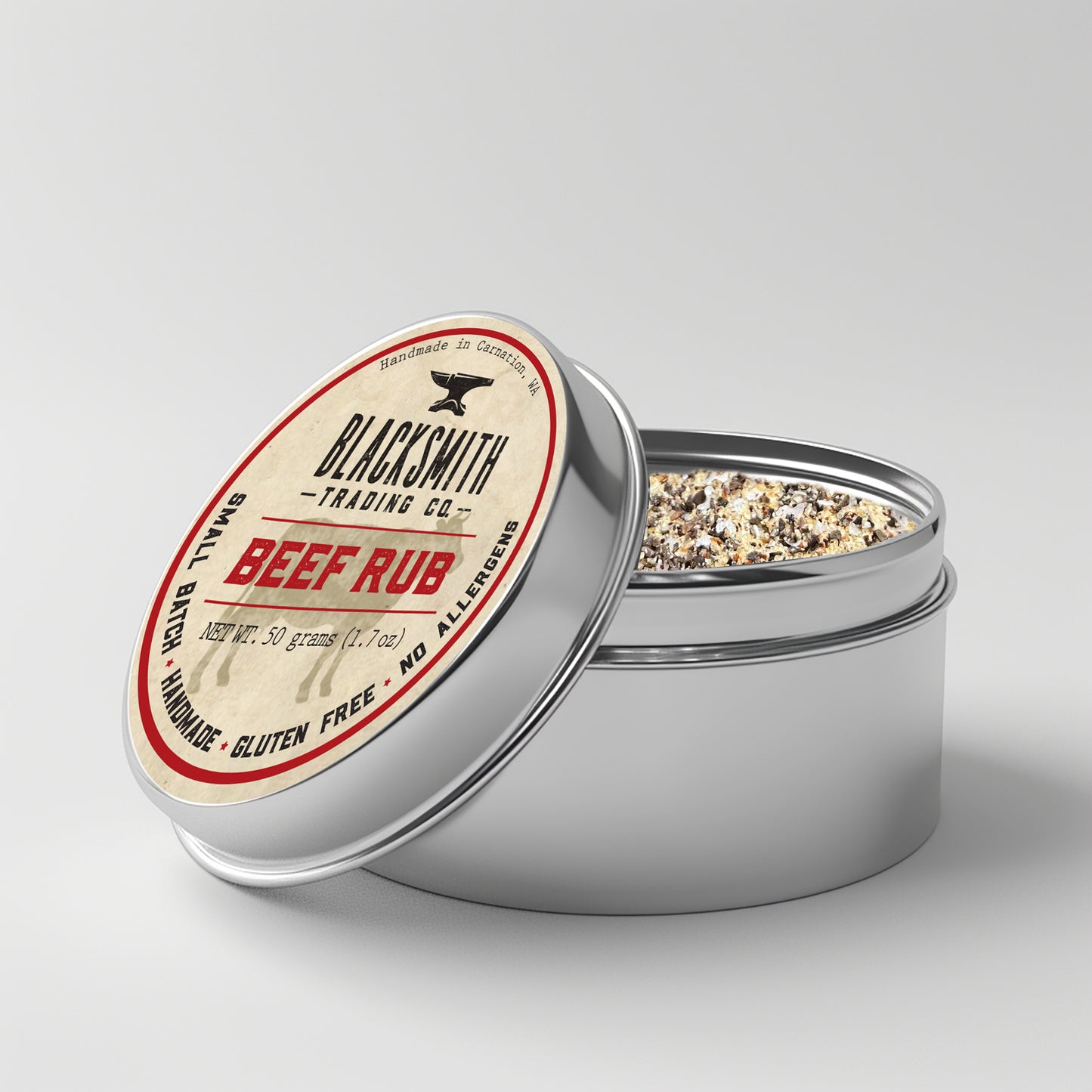 BBQ Beef Rub "Tobacco" Tin