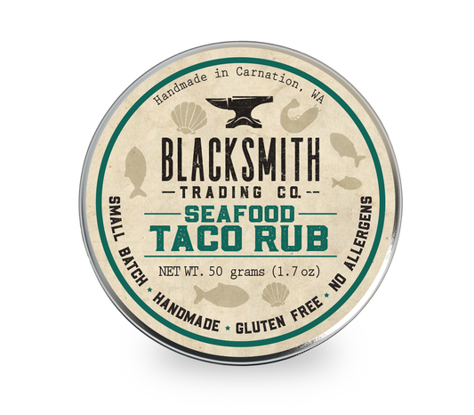 Seafood Taco Rub "Tobacco" Tin