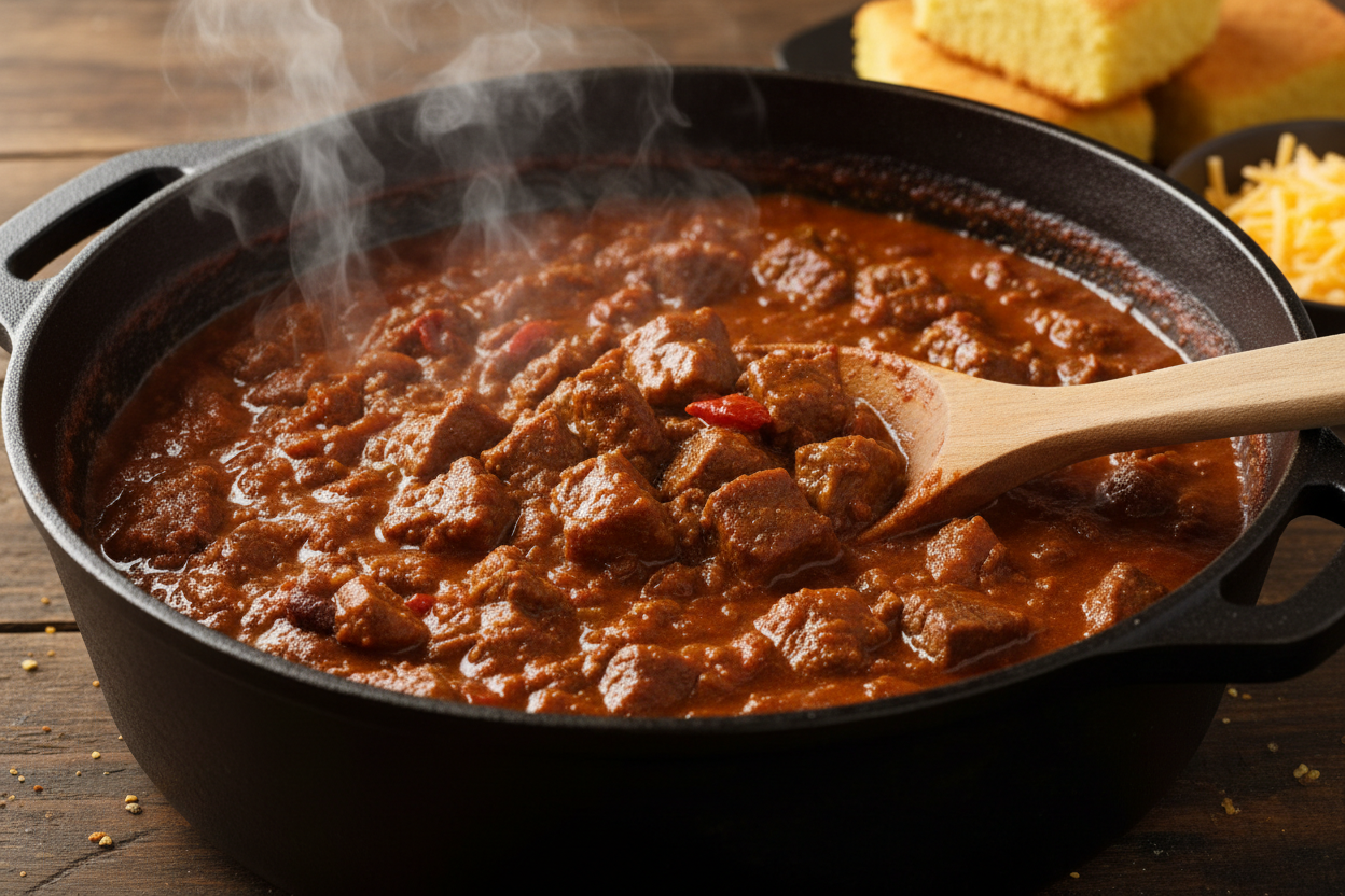 Chuck Wagon Texas Style Chili